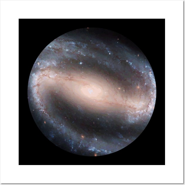 NGC 1300 Galaxy Wall Art by AdiDsgn